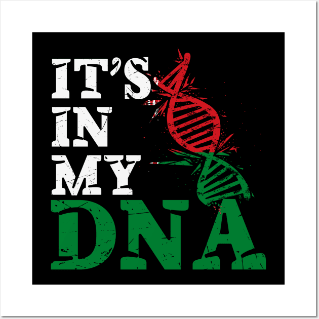 It's in my DNA - Belarus Wall Art by JayD World